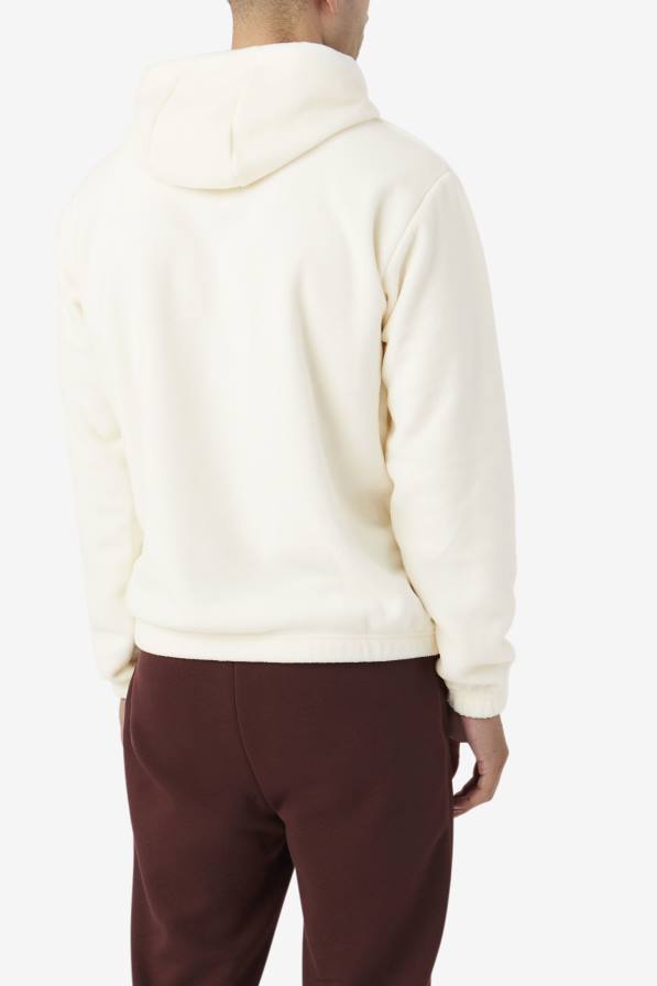 2HNL507 бяла чапла FILA поларена качулка egret fila finn