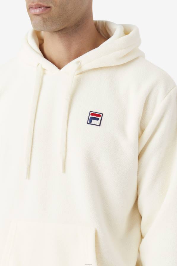 2HNL507 бяла чапла FILA поларена качулка egret fila finn