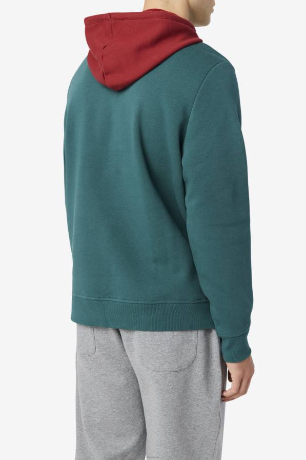 2HNL511 юнска буболечка/ревен/шафран FILA fila harnoop hoodie юни буболечка/ревен/шафран