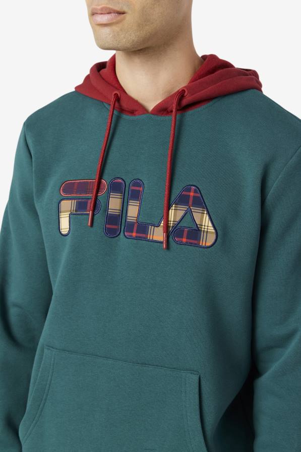 2HNL511 юнска буболечка/ревен/шафран FILA fila harnoop hoodie юни буболечка/ревен/шафран