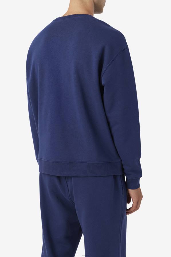 2HNL512 военноморски флот FILA 2pac флис кръпка crew fila флот