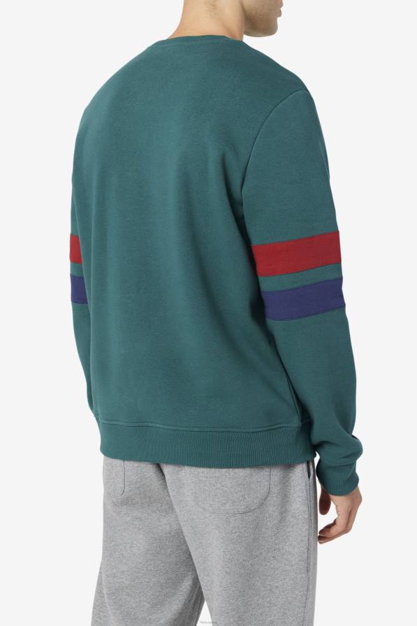 2HNL515 юни бъг/ревен/peacoat FILA faneel екипаж june bug/rhubarb/peacoat fila