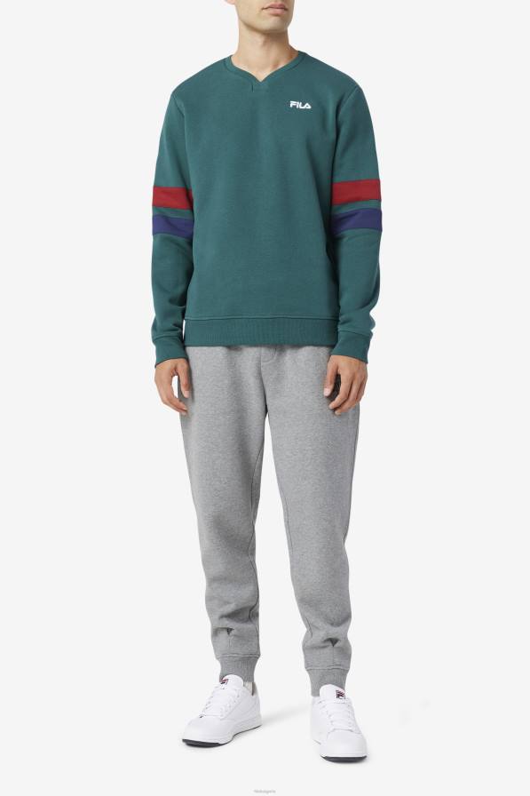 2HNL515 юни бъг/ревен/peacoat FILA faneel екипаж june bug/rhubarb/peacoat fila