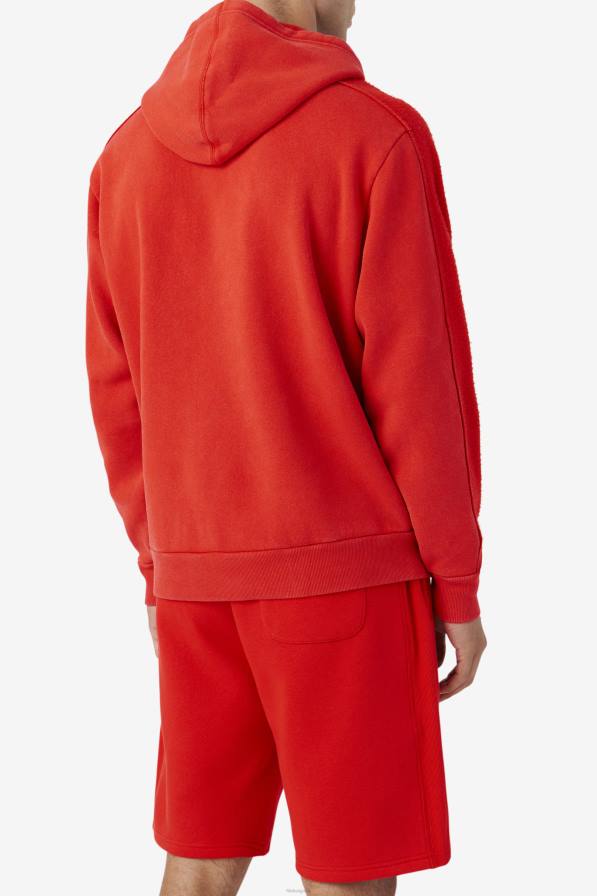 2HNL519 огнено червено/синьо FILA огнено червено/синьо fila bryson винтидж качулка за пране