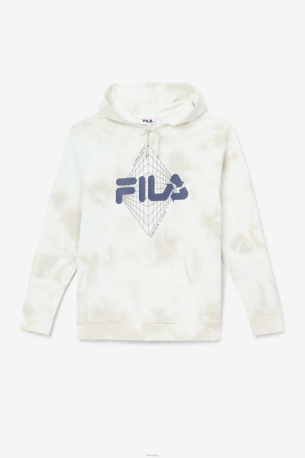 2HNL520 камък/морски флот FILA моши качулка с качулка от фила камък/морски цвят