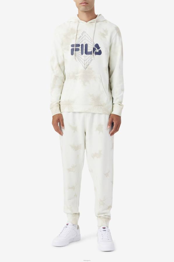 2HNL520 камък/морски флот FILA моши качулка с качулка от фила камък/морски цвят