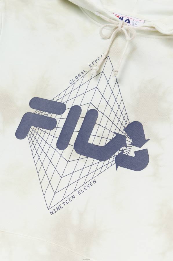 2HNL520 камък/морски флот FILA моши качулка с качулка от фила камък/морски цвят