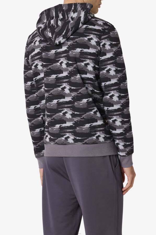 2HNL523 камуфлаж при гръмотевична буря FILA fila seneca hoodie thunderstorm camo