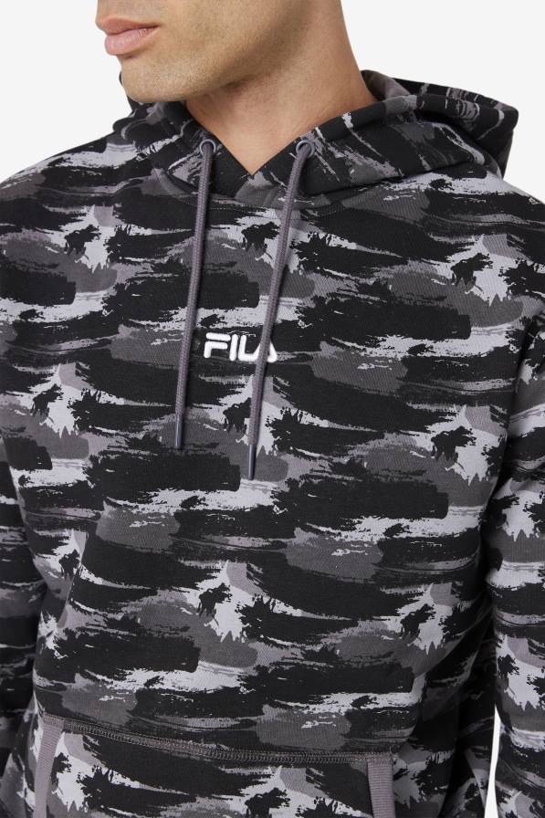 2HNL523 камуфлаж при гръмотевична буря FILA fila seneca hoodie thunderstorm camo