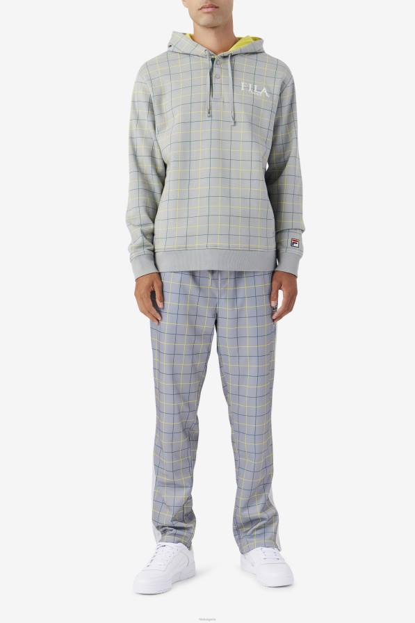 2HNL524 паметник/жълт/юнски бъг FILA rish hoodie fila monument/yellow/june bug