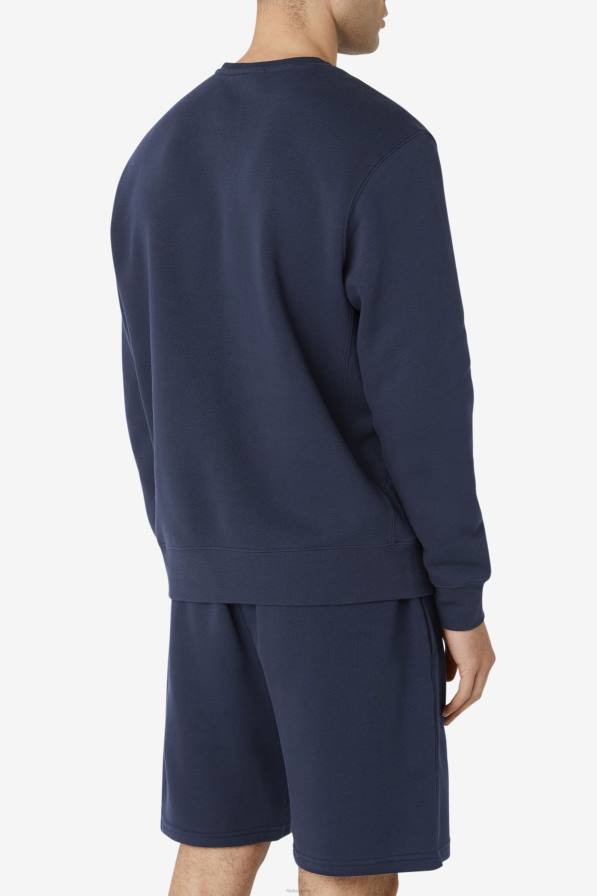 2HNL533 тъмносиньо/бяло FILA garran crew тъмно/бяла фила