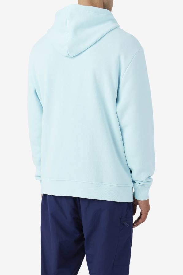 2HNL544 ледено водно/морско/дълбоко езеро FILA fila iced aqua/navy/deep lake nan hoodie