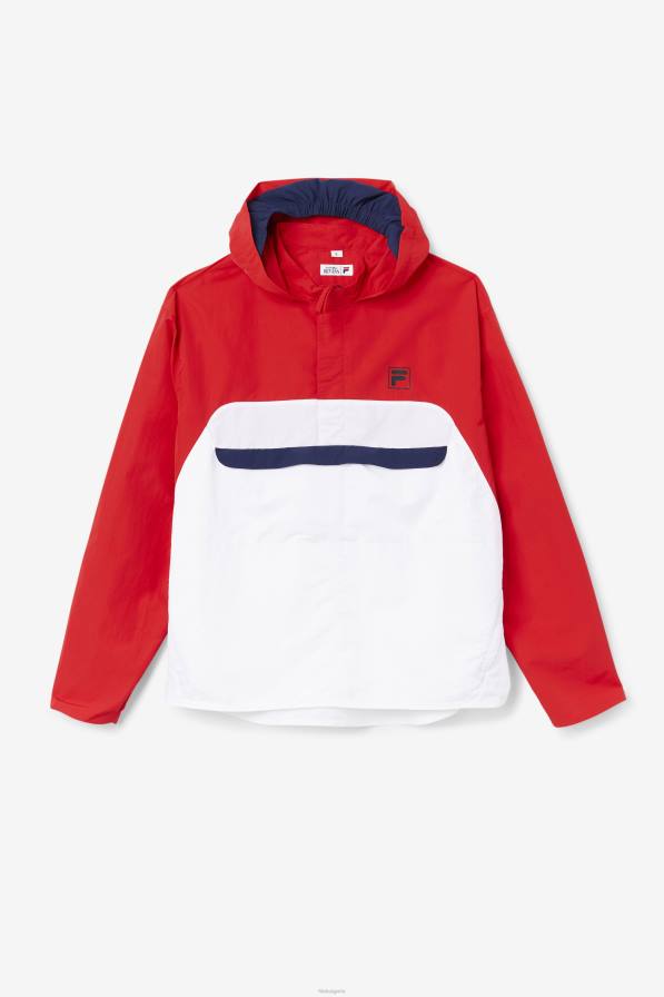 2HNL881 червен FILA анорак bevans park red fila