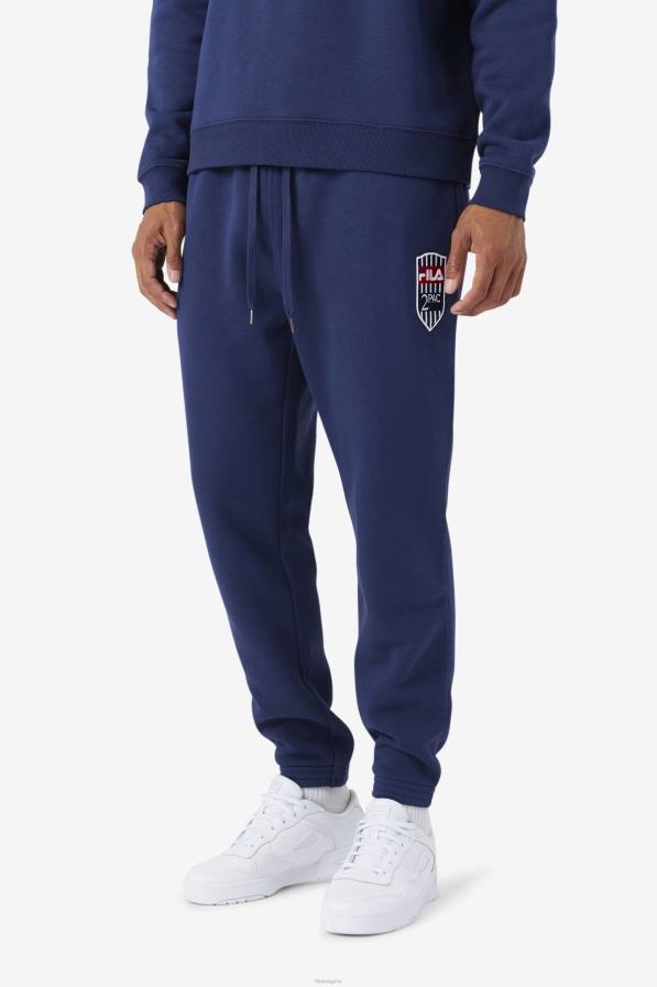2HNL898 военноморски флот FILA fila navy 2pac patch jogger