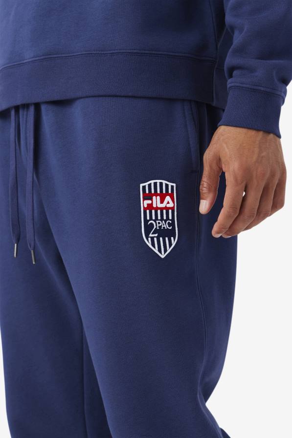 2HNL898 военноморски флот FILA fila navy 2pac patch jogger