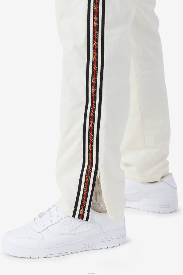 2HNL899 гардения/черно/червено FILA faras windpant гардения/черна/червена фила