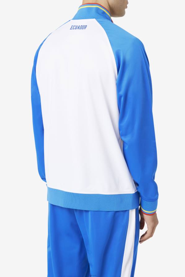 2HNL920 бяло/синьо/огнено червено/жълто FILA еквадорско спортно яке fila бяло/синьо/огнено червено/жълто