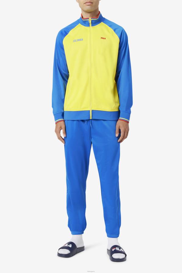 2HNL921 лапис синьо/огнено червено FILA лапис синьо/огнено червено спортен панталон fila colombia