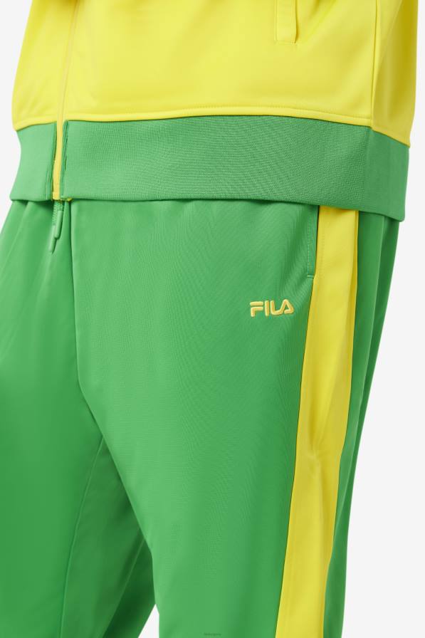 2HNL922 папрат зелено/жълто FILA бразилски спортен панталон fila fern green/yellow