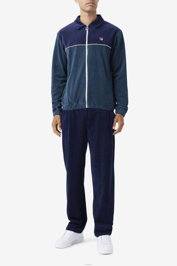 2HNL936 синьозелена/морска/чапла FILA синьо-синьо/чапла велурено яке от gerard fila