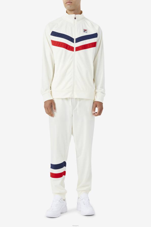 2HNL939 чапла/червена/морска FILA бяла чапла/червено/тъмносин фила джая панталон