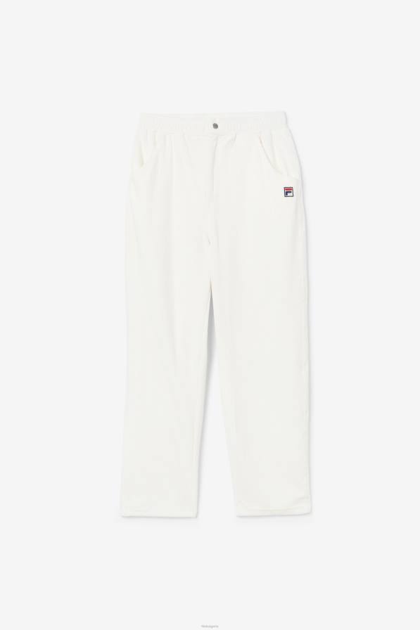 2HNL942 бяла чапла FILA бяла бяла чапла велур панталон fila