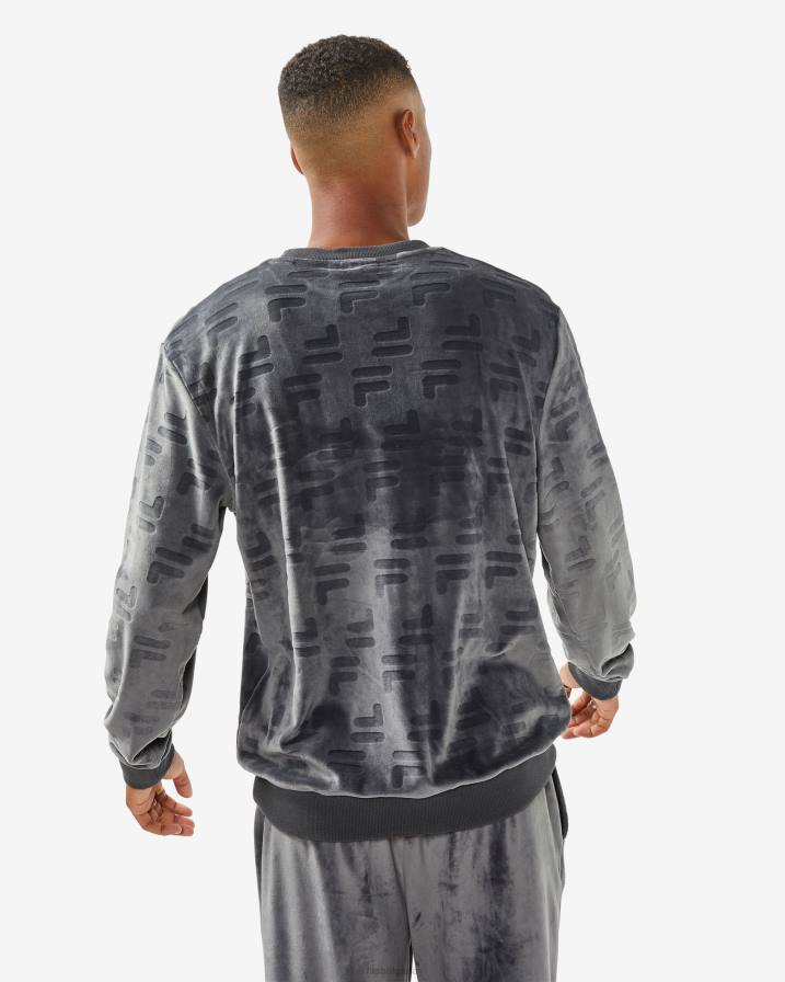 2HNL2505 черна стрида FILA black oyster fila унисекс aspen crew