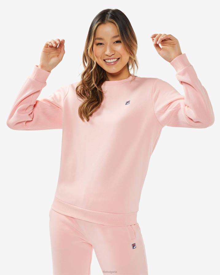 2HNL2514 бледа роза FILA бледорозова унисекс значка 2.0 crew fila