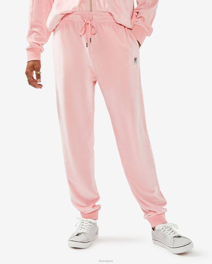 2HNL2520 розово/червено FILA розови/червени унисекс панталони от трепетлика fila