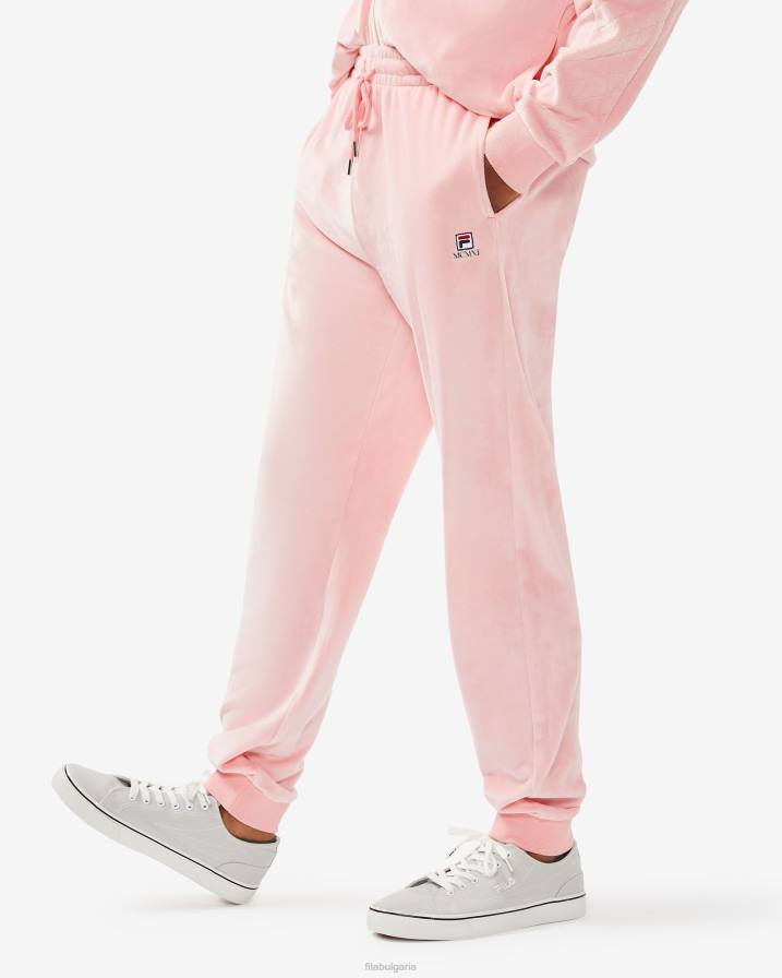 2HNL2520 розово/червено FILA розови/червени унисекс панталони от трепетлика fila