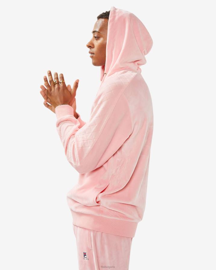 2HNL2523 бледа роза FILA бледо розово фила унисекс яке от трепетлика