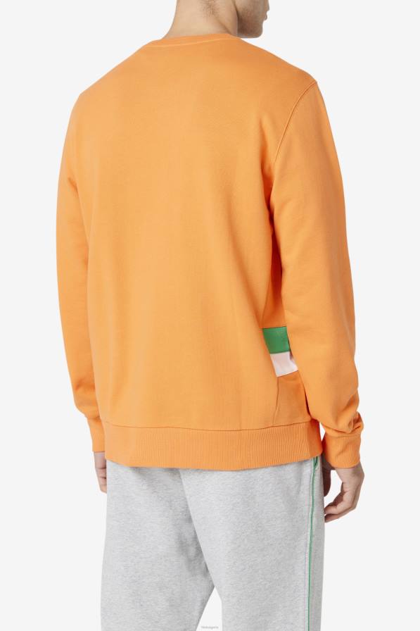 2HNL466 коралова роза/бяло/желе боб FILA суитшърт fila coral rose/white/jelly bean ameh