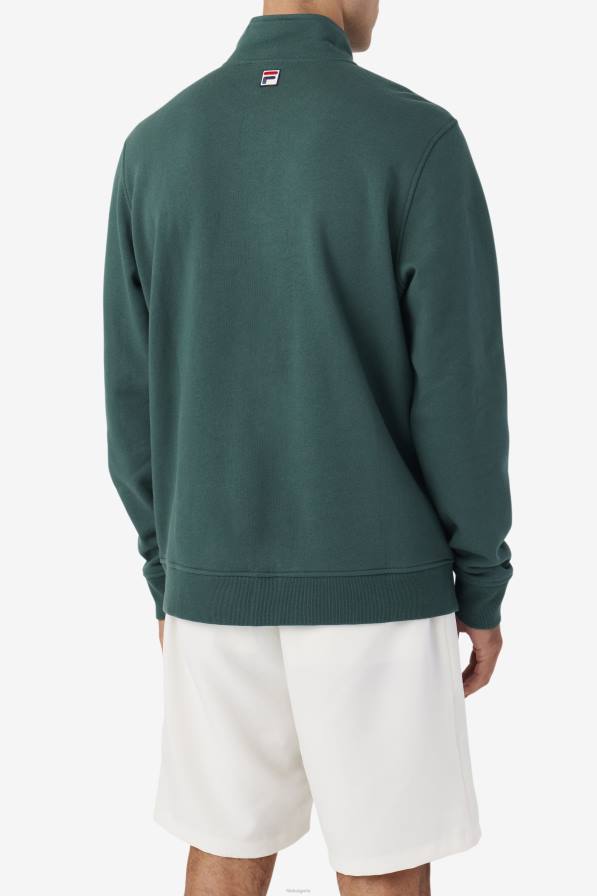 2HNL546 юни буболечка/камък FILA суитшърт с цип юни bug/stone nima 1/4 fila