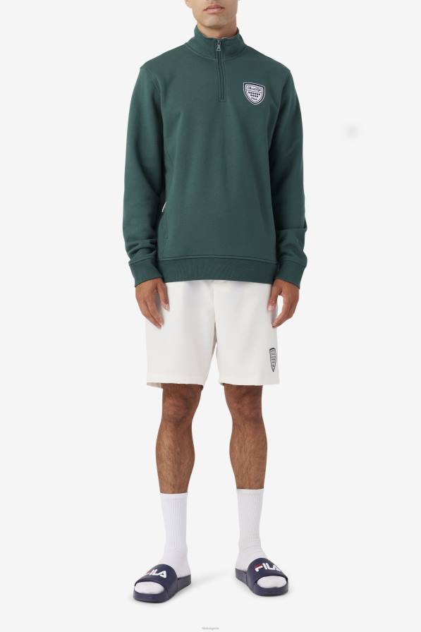 2HNL546 юни буболечка/камък FILA суитшърт с цип юни bug/stone nima 1/4 fila