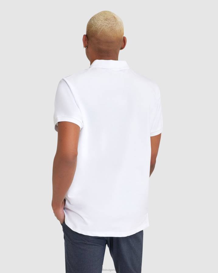 2HNL2345 бяло FILA мъжко поло blake бяла фила