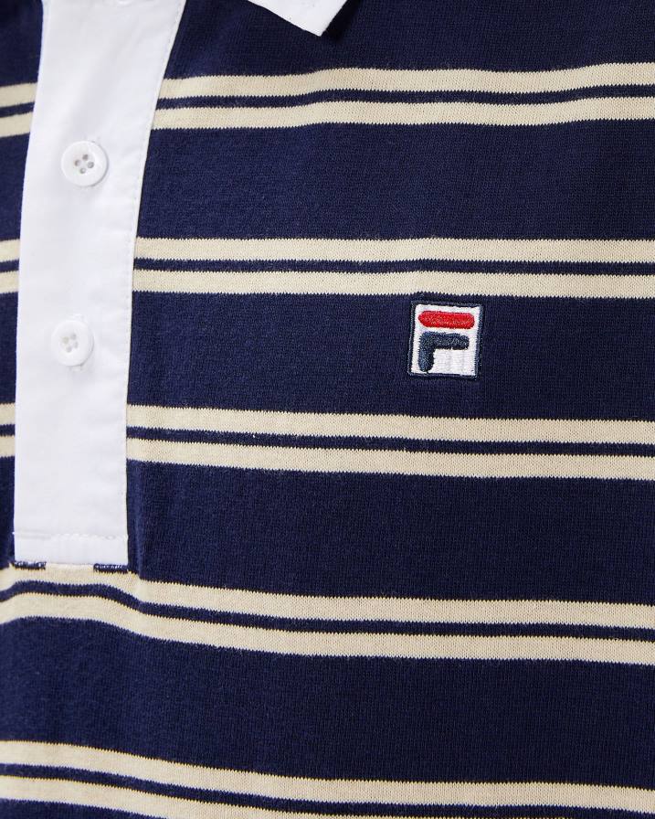 2HNL2566 нов флот FILA fila нова военноморска мъжка значка за ръгби поло