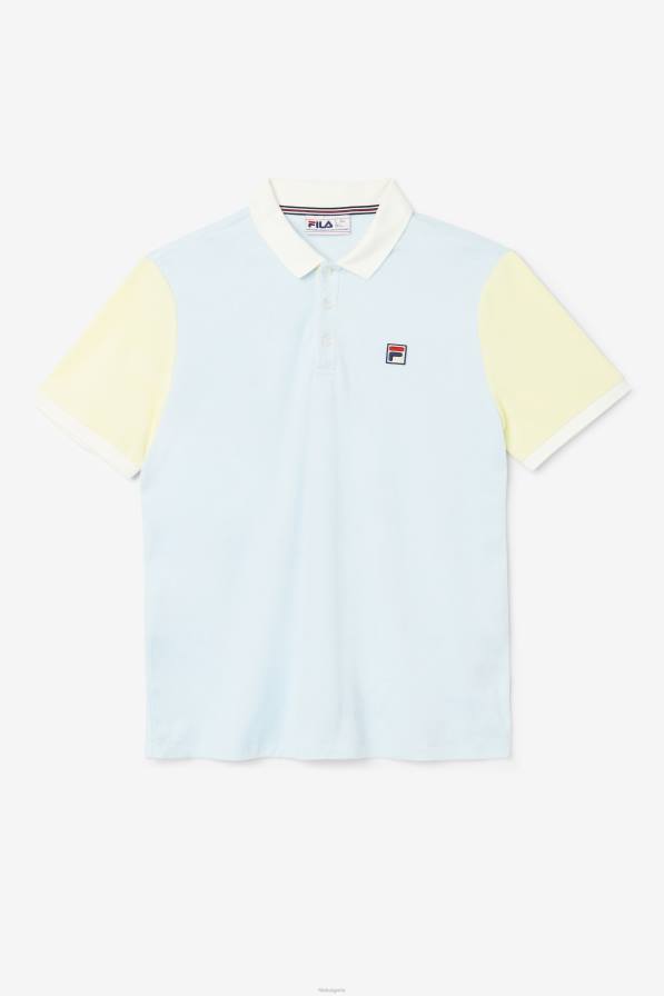 2HNL373 синьо/нежно жълто/маршмелоу FILA fila gramme polo blue/нежно жълто/marshmallow
