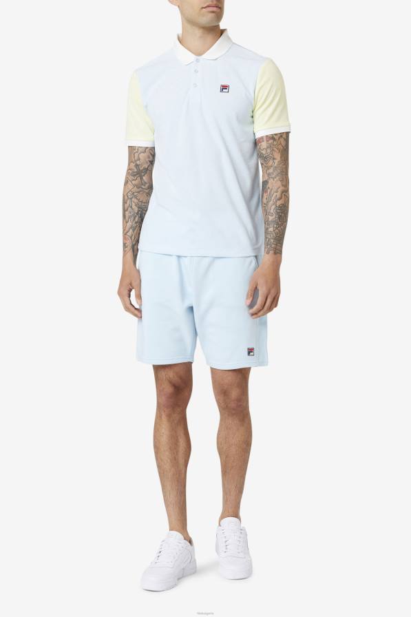 2HNL373 синьо/нежно жълто/маршмелоу FILA fila gramme polo blue/нежно жълто/marshmallow