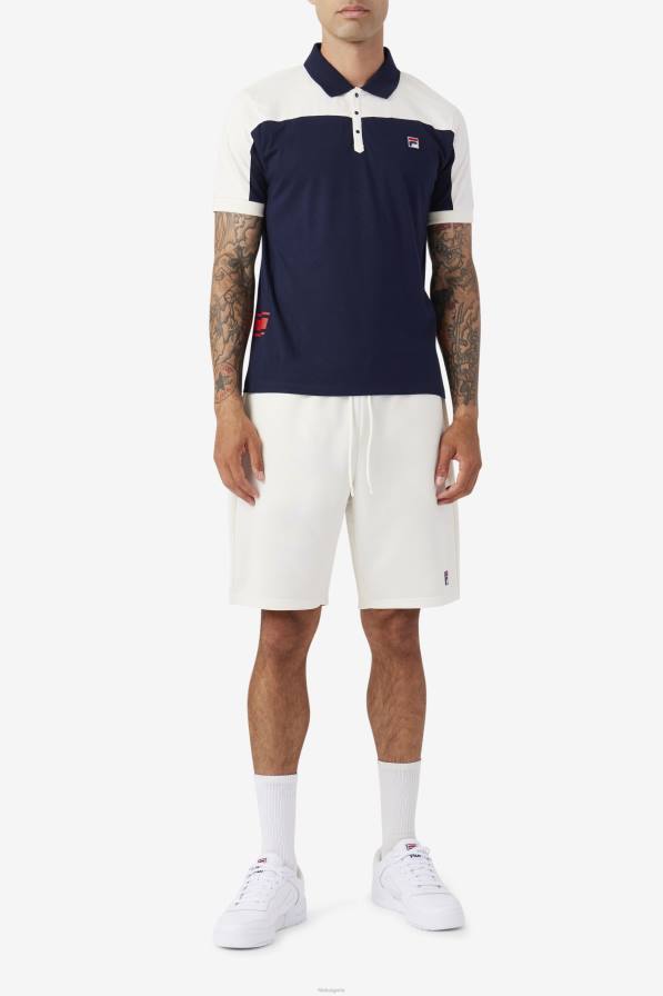 2HNL415 флот/гардения/червено FILA fila mivvi polo navy/гардения/червено