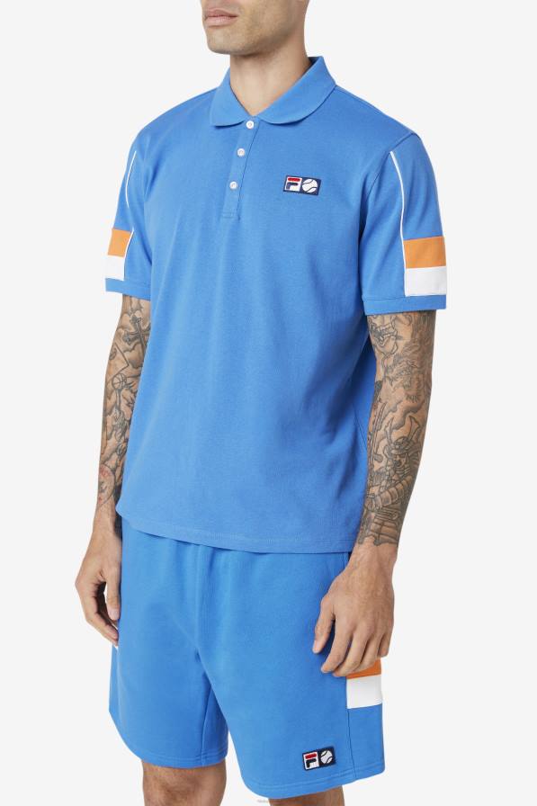 2HNL420 силна синя/бяла/коралова роза FILA силна синя/бяла/коралова роза coda polo fila