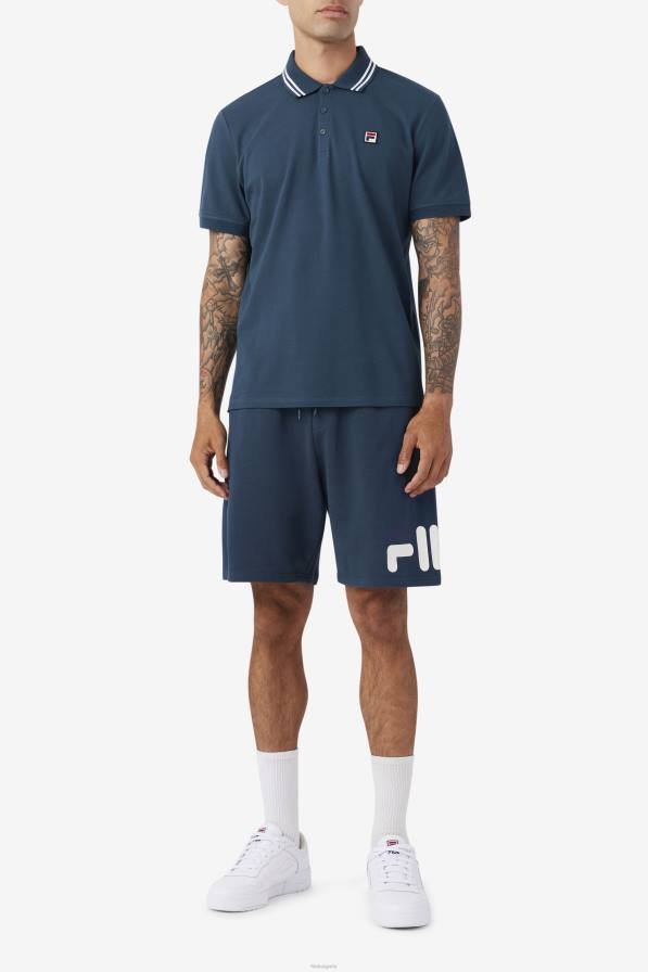 2HNL428 синьозелен FILA jelen polo fila teal