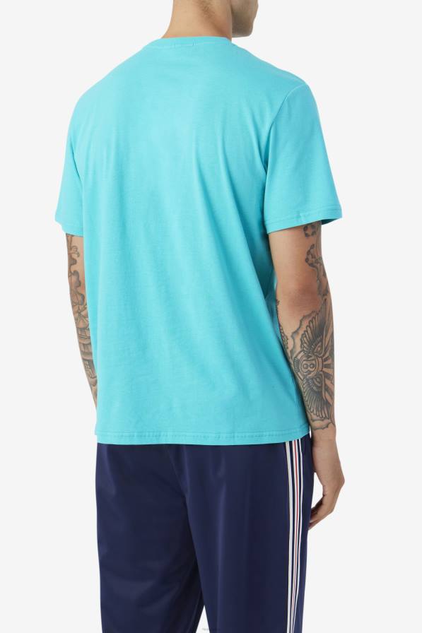 2HNL223 керамика/бяло/лилаво FILA тениска fila nomi керамика/бяла/лилава