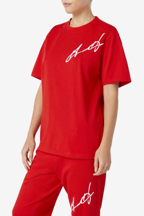 2HNL229 червен FILA fila grant hill cormac тениска червена