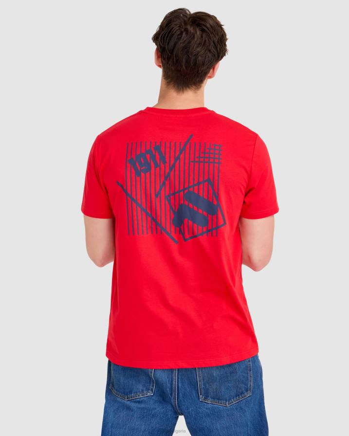 2HNL2303 червен FILA aaron tee red fila