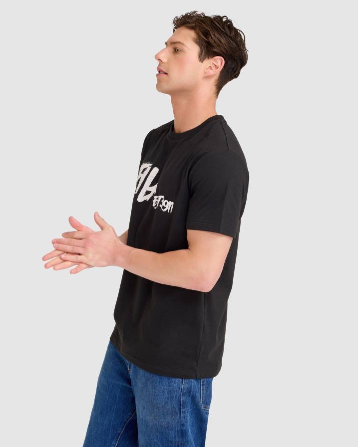 2HNL2315 черен FILA люис тениска черна фила