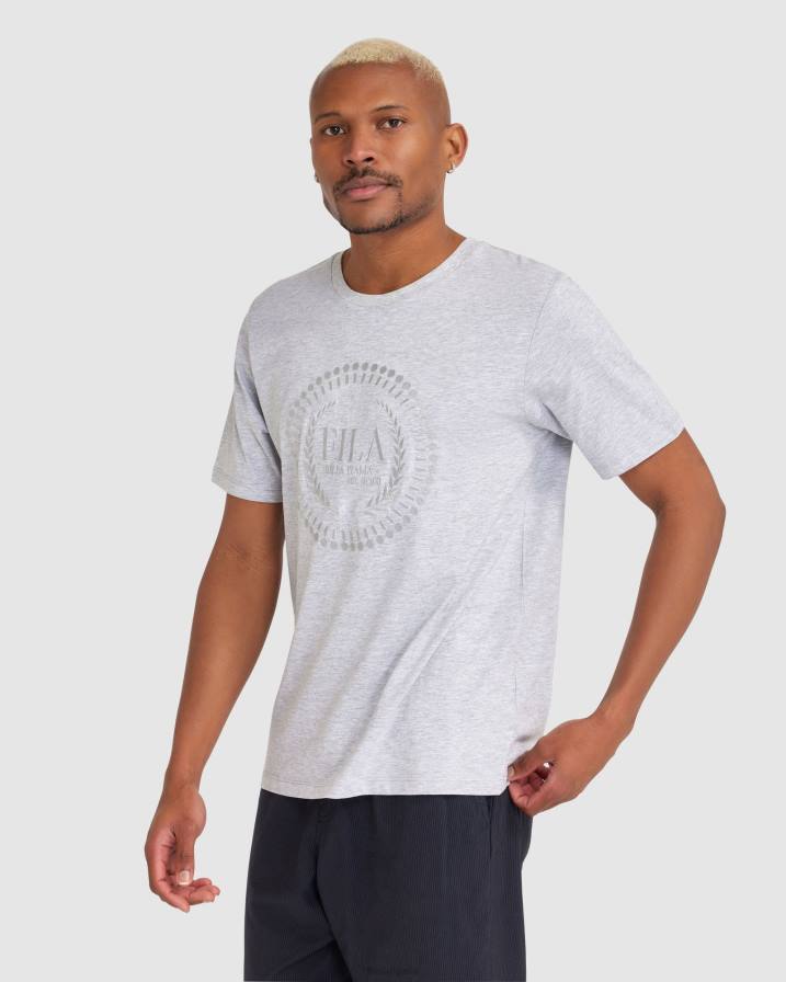 2HNL2350 сив мергел FILA Мъжка тениска ravi fila grey marle