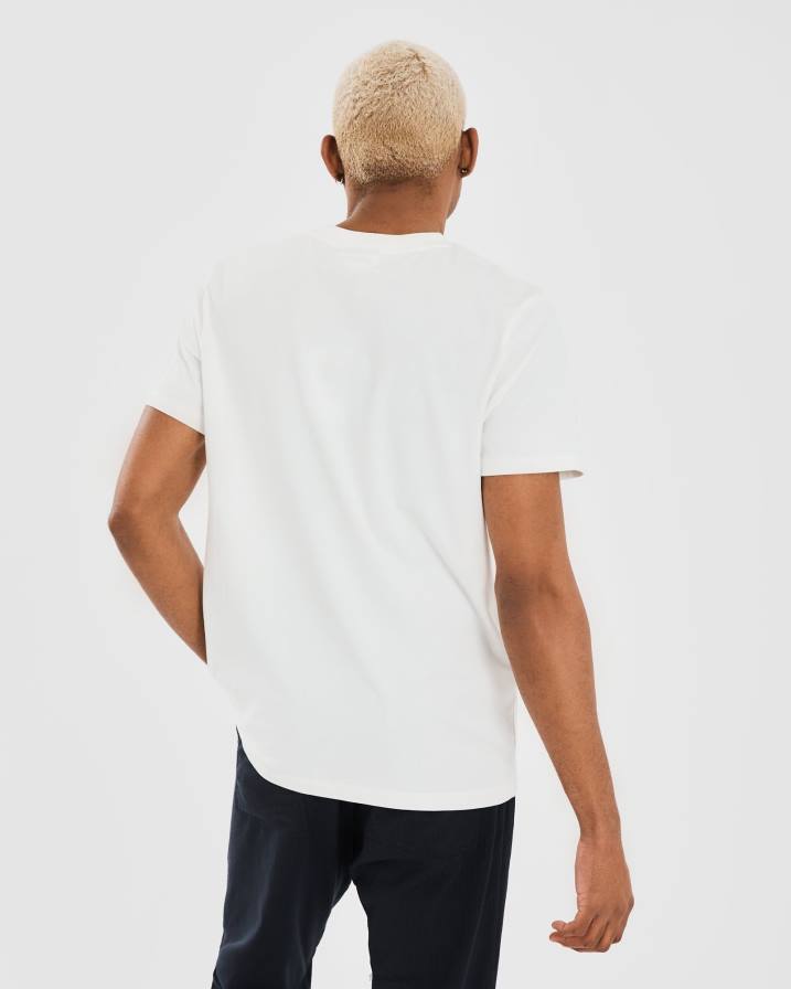 2HNL2356 бяло FILA fila бяла мъжка гарванова тениска