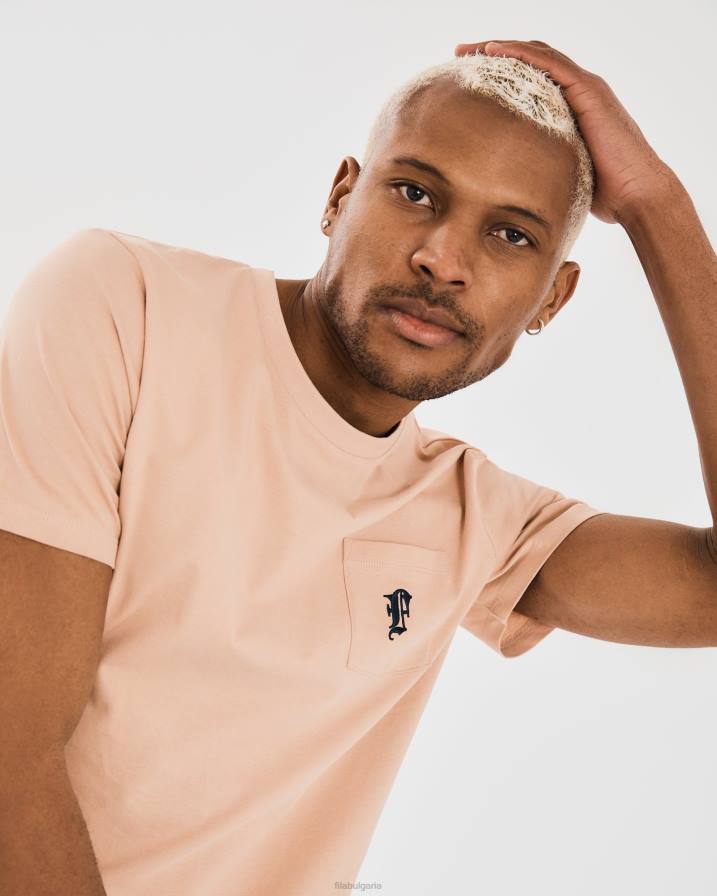 2HNL2360 орех FILA мъжка тениска гарван фила орех