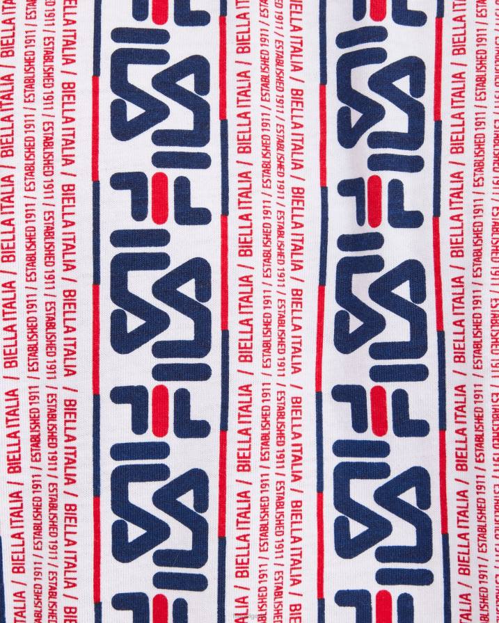 2HNL2380 бяло FILA бяла мъжка тениска harrison fila