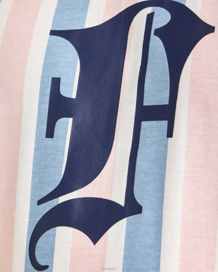 2HNL2390 ледниково езеро FILA мъжка тениска jett fila glacier lake